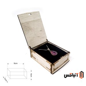 جعبه چوبی گردنبند کلاسیک کد 5014